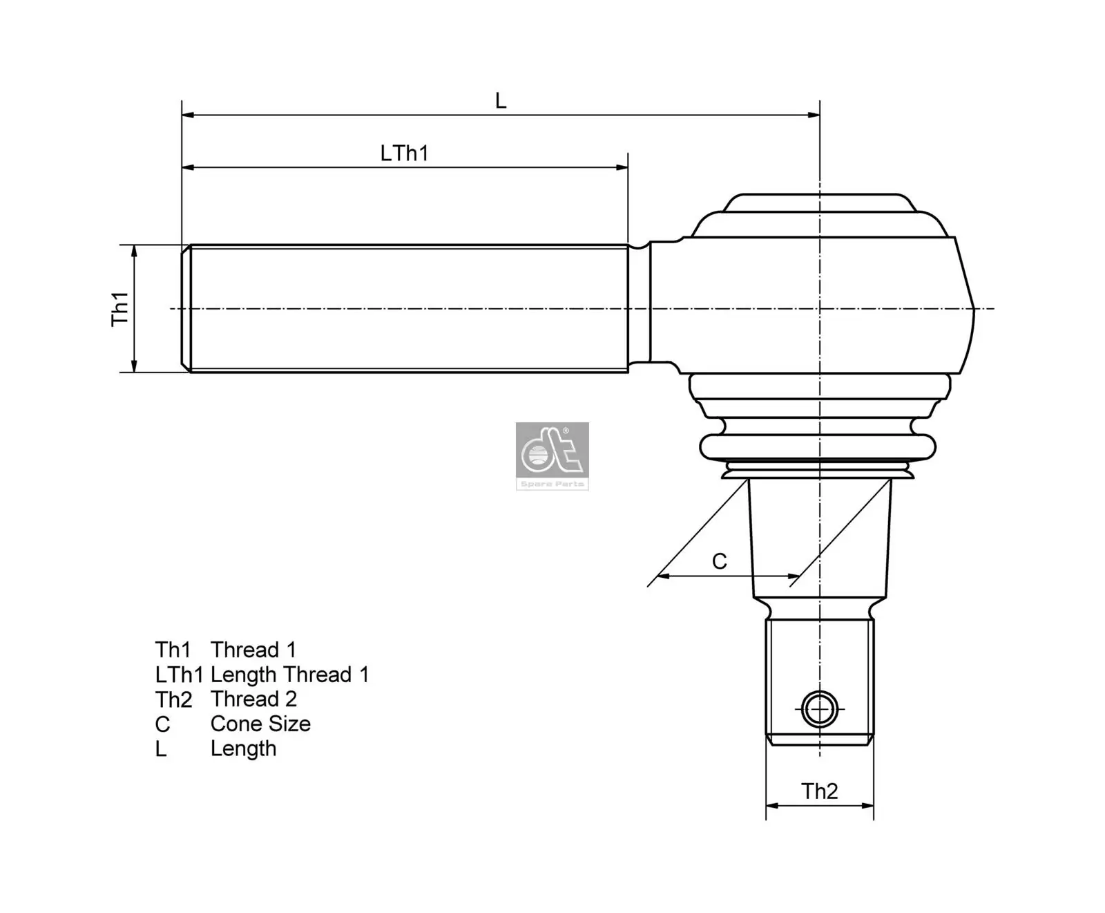 Comprar 85112073 Volvo Terminal de dirección