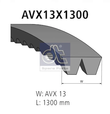 Correa de alternador 3055715R1 Case