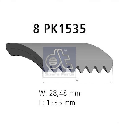 Correa de transmisión trapezoidal Cummins 3288922 precio, desde 18,76 EUR