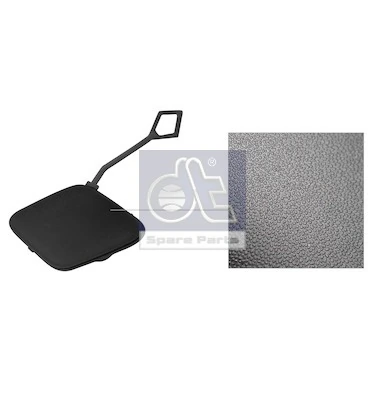 Cobertura de parachoques, enganche de remolque, delantera  para Opel Zafira LIFE K0