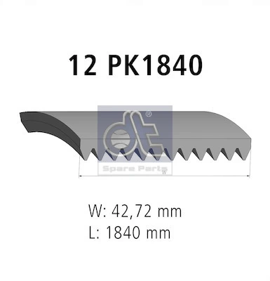 Correa de transmisión trapezoidal Iveco 500341810 precio, desde 26,57 EUR