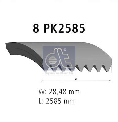 Correa de transmisión trapezoidal GAZ 5283608 precio, desde 26,67 EUR