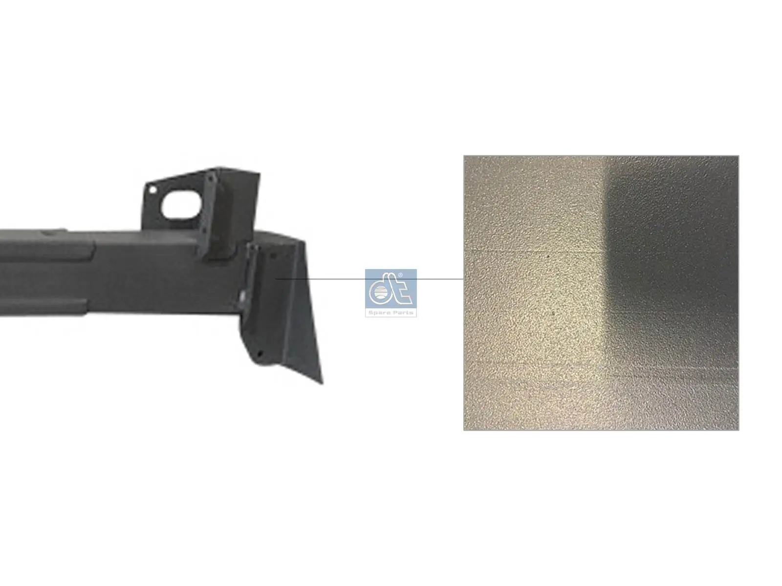 Refuerzo parachoque delantero para DAF 105 XF 
