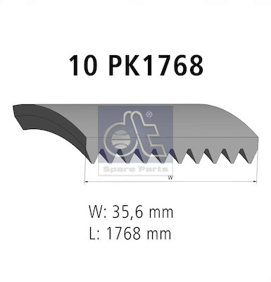 Correa de transmisión trapezoidal Mercedes A9069972192 precio, desde 30,97 EUR