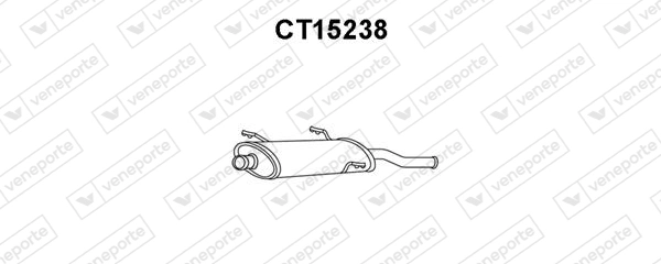 Silencioso trasero Citroen Xsara  (1997-2005)