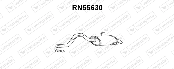 Comprar Silenciador trasero Renault Espace III JE a bajo precio