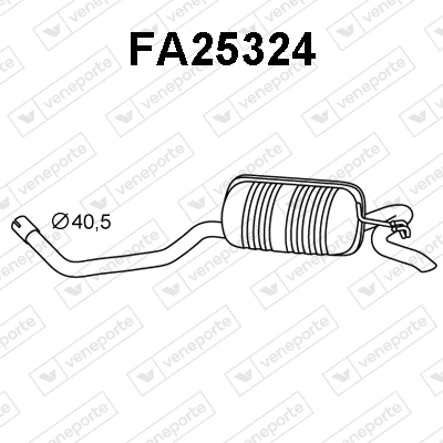 Comprar Silenciador trasero Fiat Punto I 176 a bajo precio