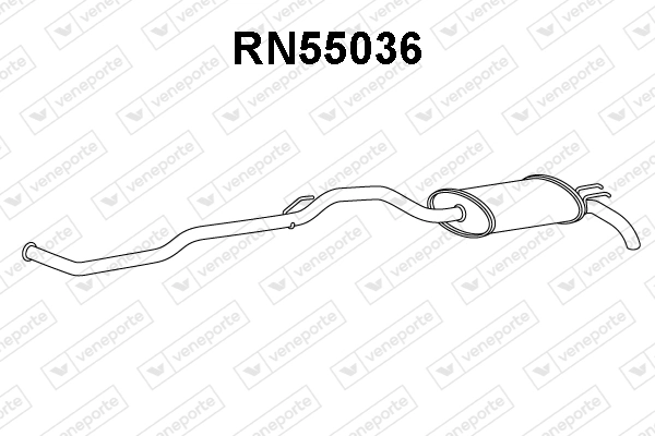 Silencioso trasero Renault Twingo I (C06)