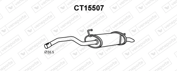 Comprar Silenciador trasero Peugeot 807  E a bajo precio