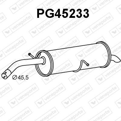 Comprar Silenciador trasero Peugeot 3008  0U a bajo precio