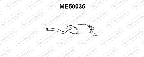 Silencioso trasero Mercedes E  (1993-1995)