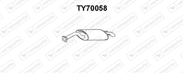 Comprar Silenciador trasero Toyota Corolla  E8 a bajo precio