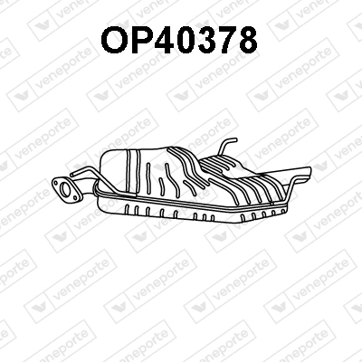 Comprar Silenciador trasero Opel Vectra  38 a bajo precio