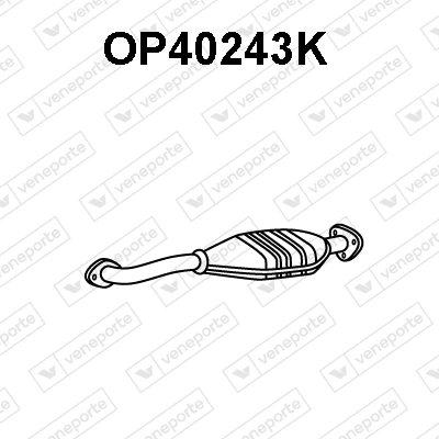 Catalizador para Opel Vectra 88, 89