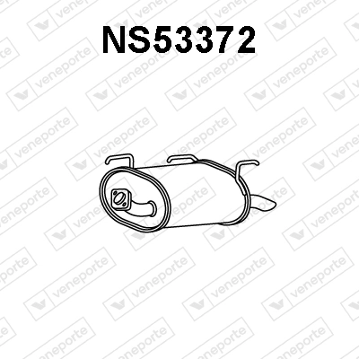 Silencioso trasero Nissan Almera II (N16)