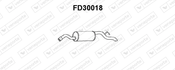 Silencioso trasero Ford Escort V hatchback comprar en España