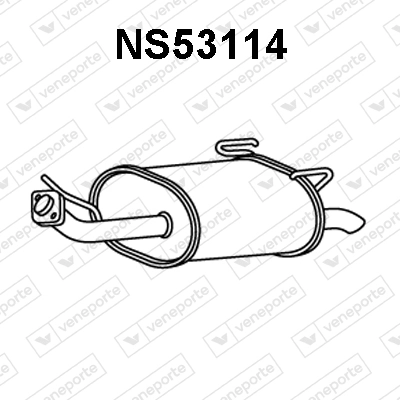 Silencioso trasero Nissan Primera  desde 89,88 €