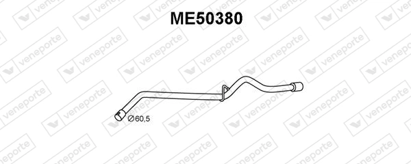 Silencioso trasero para Mercedes B  (W245)