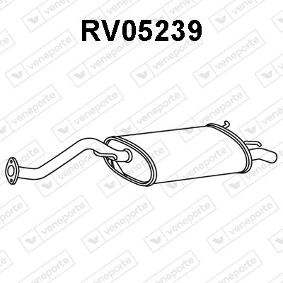 Comprar Silenciador trasero Rover 25  RF a bajo precio