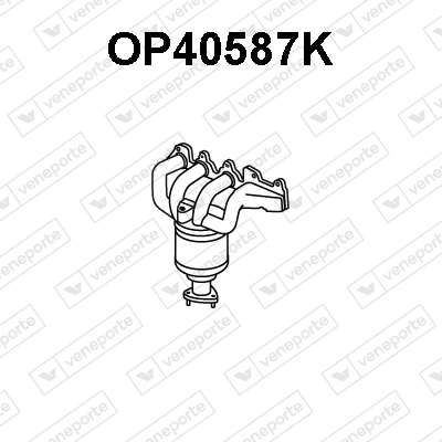 Convertidor catalítico para Opel Zafira (F75)
