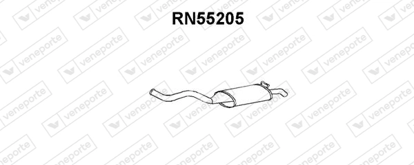 Comprar Silenciador trasero Opel Omega  21, 22, 23 a bajo precio