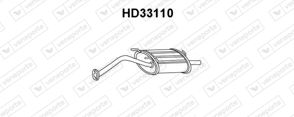 Comprar Silenciador trasero Honda Civic VI MA,MB a bajo precio