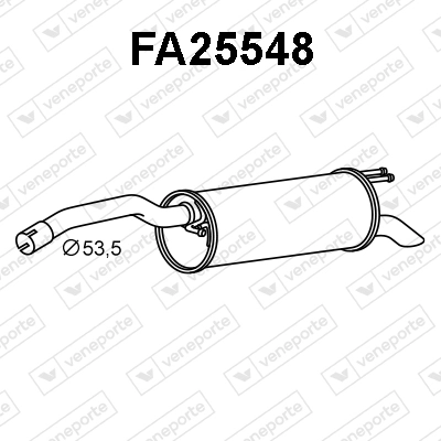 Comprar Silenciador trasero BMW 5  E60 a bajo precio