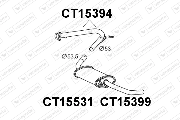Silenciador trasero Fiat Ducato II furgoneta (230L) (1994 - 2002) precio, desde 93,41 EUR