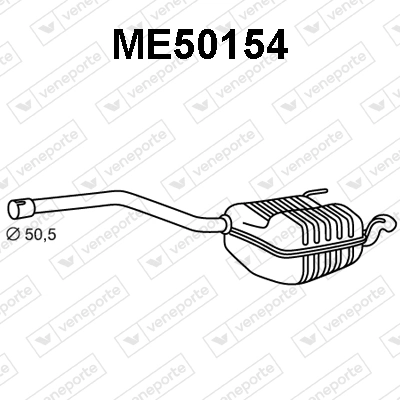 Comprar Silenciador trasero Mercedes C  S202 a bajo precio