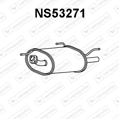 Comprar Silenciador trasero Nissan Almera I N15 a bajo precio