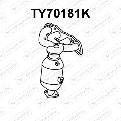 Convertidor catalítico Yaris  hatchback (2005-2011) original desde 260,72 €