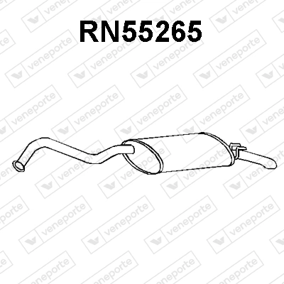 Silencioso trasero Renault 21  furgoneta comprar en España