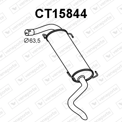 Comprar Silenciador trasero Peugeot Boxer  250 a bajo precio