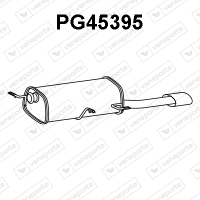 Silencioso trasero Peugeot 307  (2003-2009)