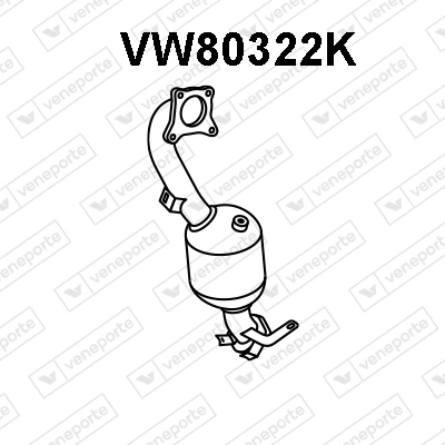 Catalizador de gasolina y diésel Volkswagen Golf VI (2008-2014)