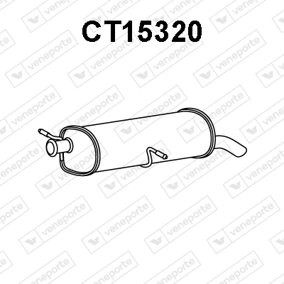 Silencioso trasero Citroen C4  (LC)