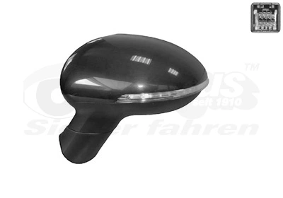 Espejo de retrovisor izquierdo para KIA Rio UB