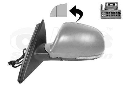 Precio del repuesto Retrovisor izquierdo SuperB II liftback