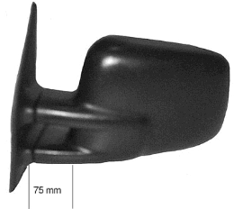 5874801 VAN Wezel Espejo retrovisor izquierdo