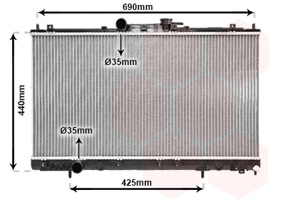 Comprar Radiador de auto Galant VIII EA