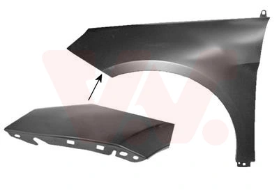 Aleta delantera izquierda para Mercedes B  (W245)