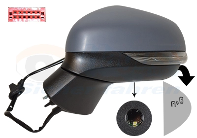 Espejo retrovisor izquierdo Ford Fiesta VII (2017-2026)