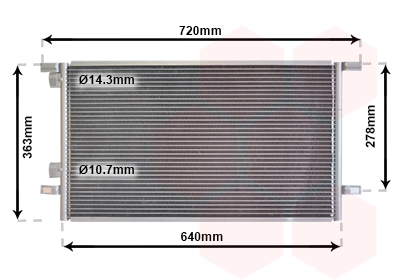 Condensador para Renault Laguna I (B56, 556)