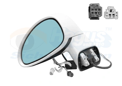 Retrovisor izquierdo para Citroen C4  ()