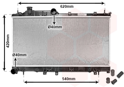 Comprar Radiador Subaru Outback III B13, BP