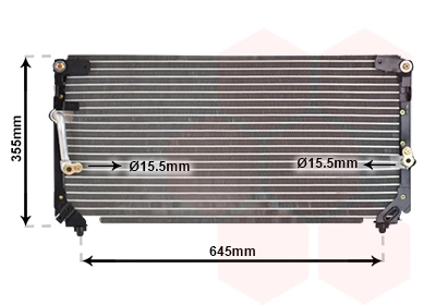 Condensador aire acondicionado Toyota Land Cruiser  (J8)