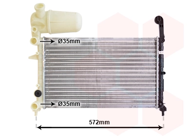 Comprar Radiador de auto Tipo  160