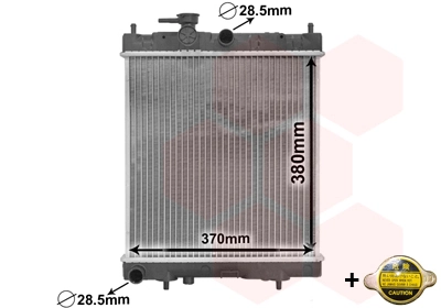 Comprar Radiador de refrigeración del motor Nissan Micra K11 a bajo precio