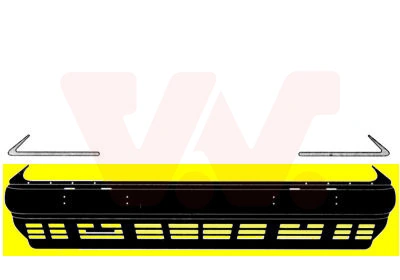 Parachoques delantero Vauner 107140608 precio, desde 125,40 EUR