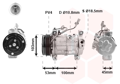 Compresor de ac para Suzuki Vitara  (LY)